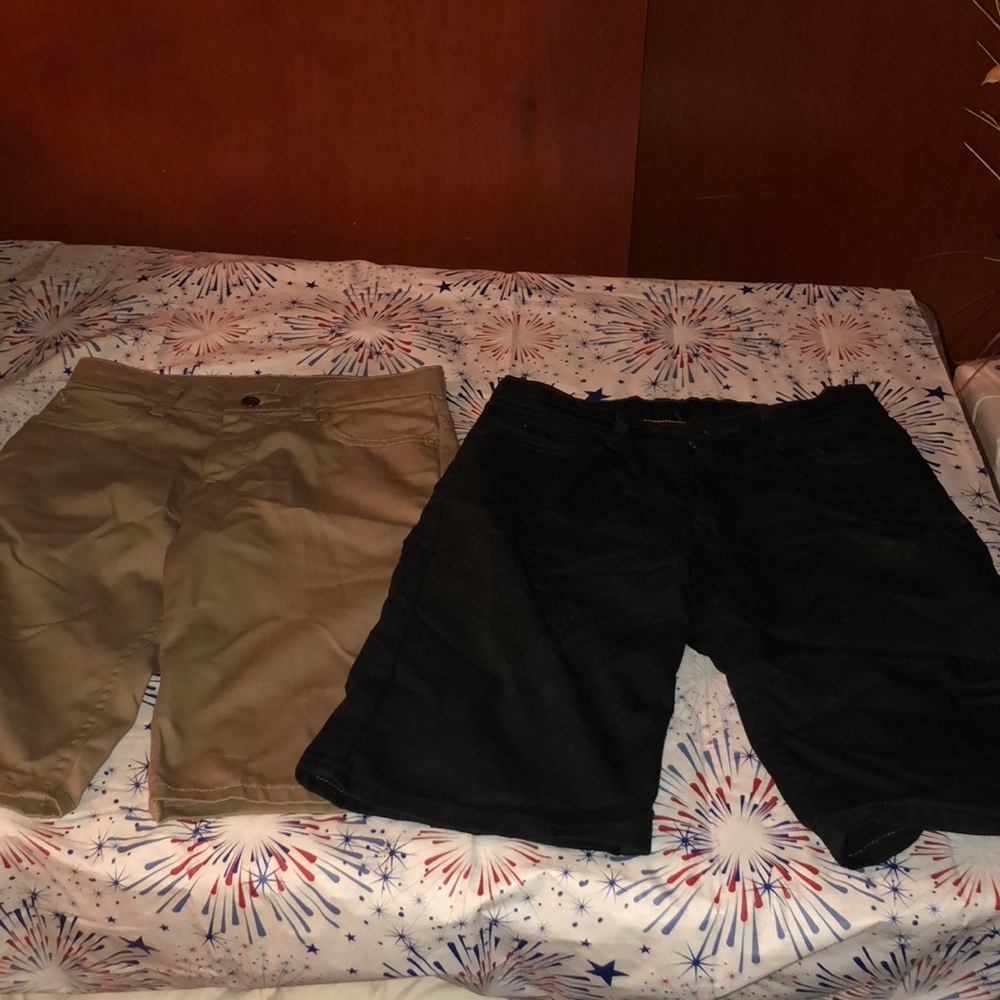 2 pairs of Boys Shorts Sz 12 & 14